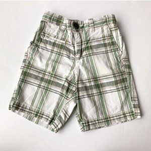 Old Navy Plaid Adjustable Waist Shorts